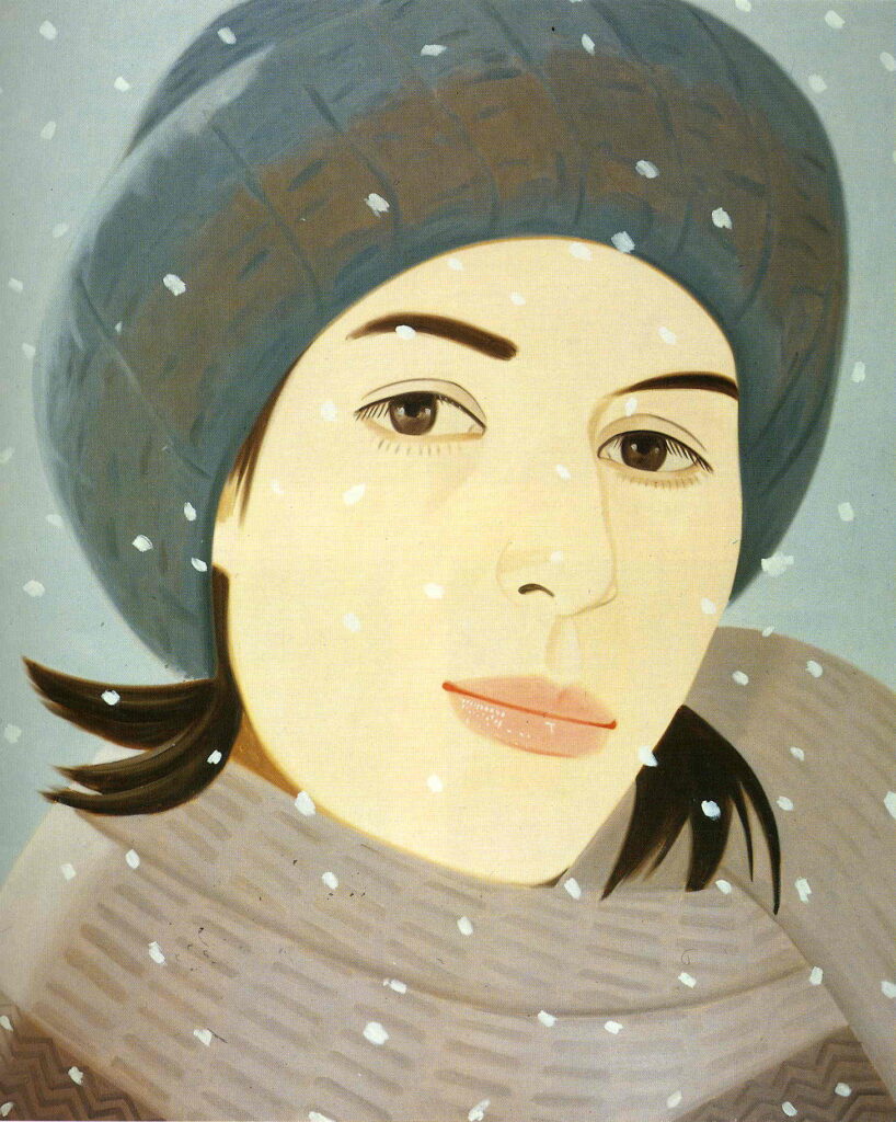 December - Alex Katz Tablo