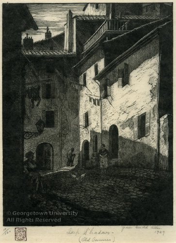 Deep Shadows (1929) - Grace Albee Tablo