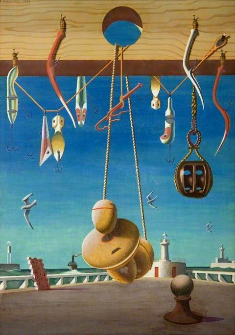 Departure (1938) - Edward Wadsworth Tablo
