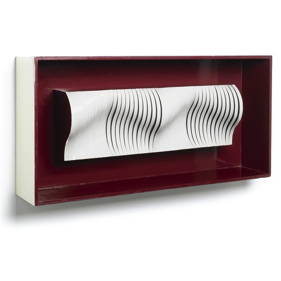 Deplacement d’une courbe #3 – Julio Le Parc Tablo