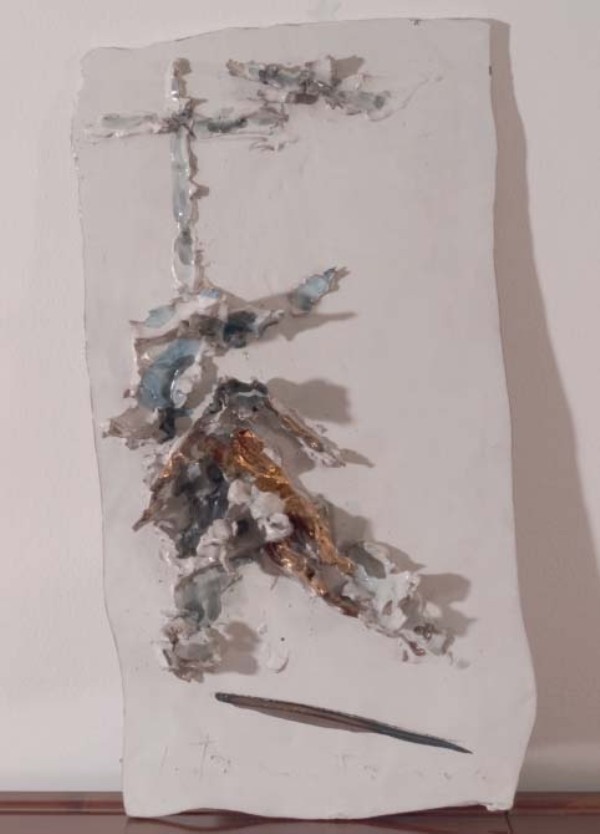 Deposition (1955) - Lucio Fontana Tablo