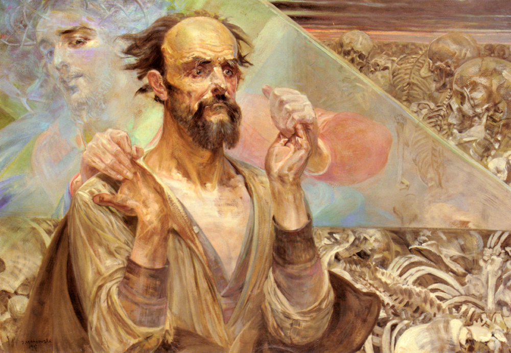 Destiny (1917) - Jacek Malczewski Tablo