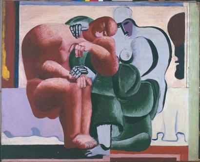 Deux femmes assises (1929) - Le Corbusier Tablo
