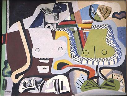 Deux femmes fantasques (1937) - Le Corbusier Tablo