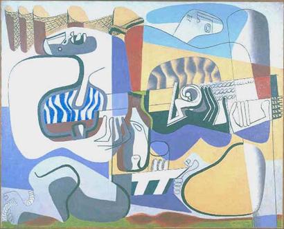 Deux musiciennes (1937) - Le Corbusier Tablo