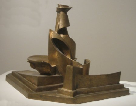 Development of a Bottle in Space (1913) – Umberto Boccioni Tablo