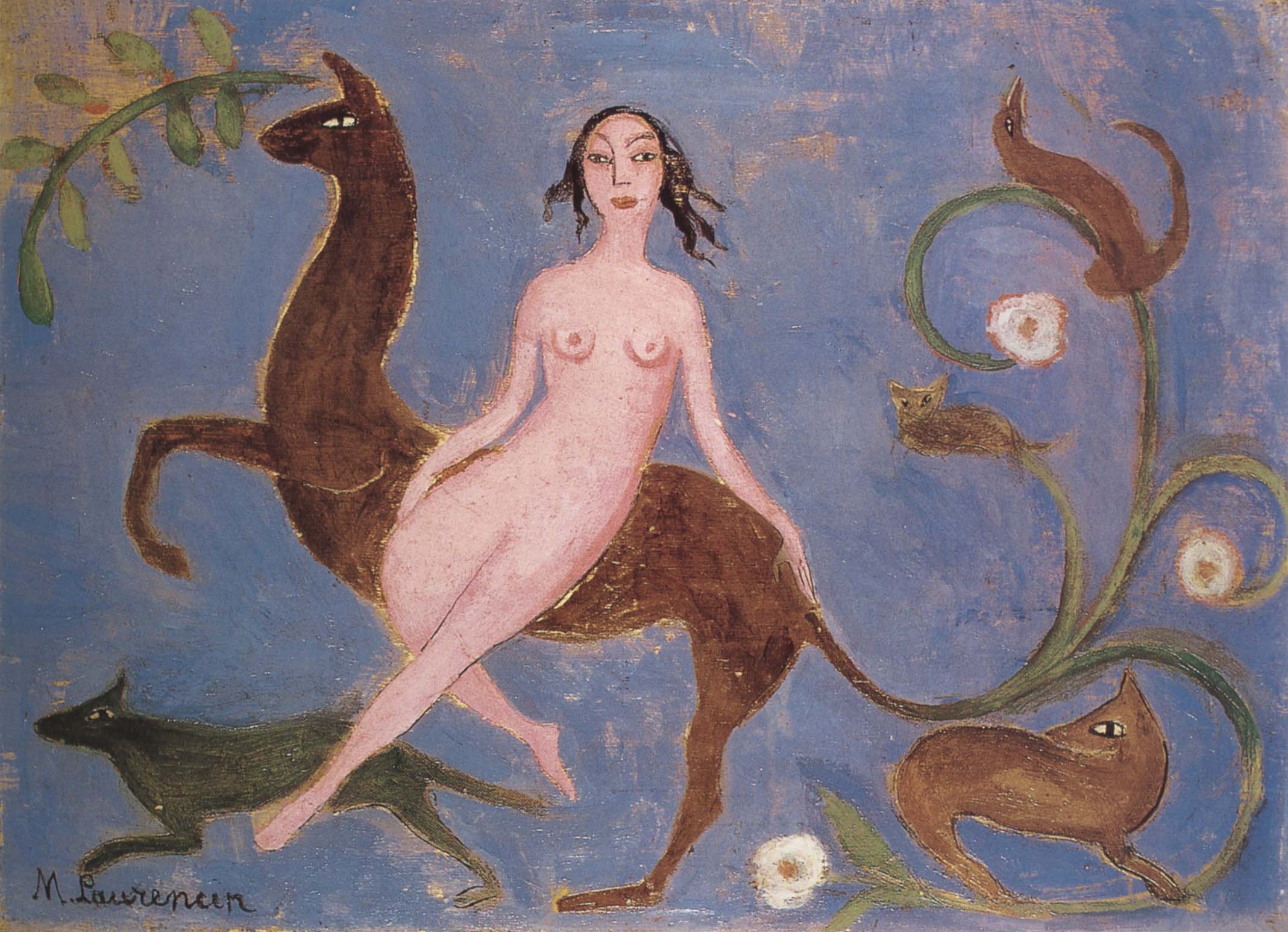 Diane Hunting (1908) - Marie Laurencin Tablo