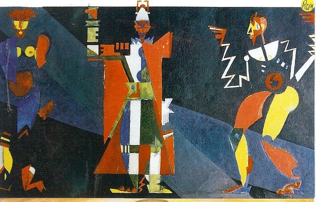 Diavolii. Stage design - M. H. Maxy Tablo