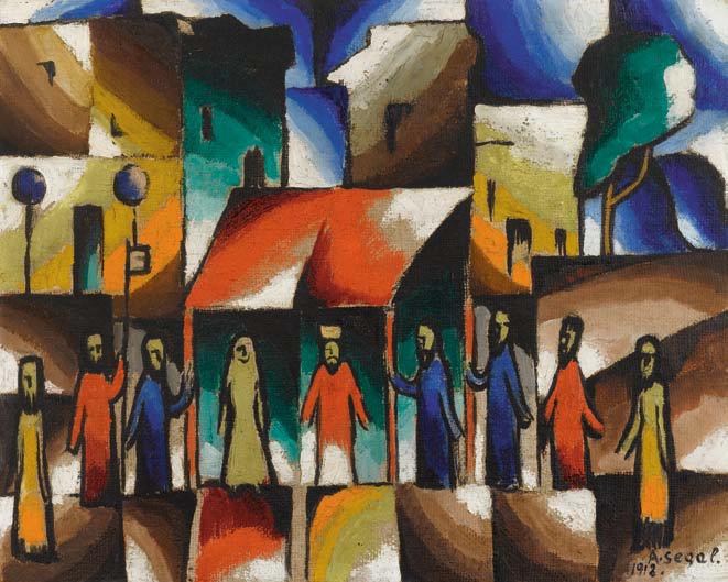 Die Königin von Saba (1918) – Arthur Segal Tablo