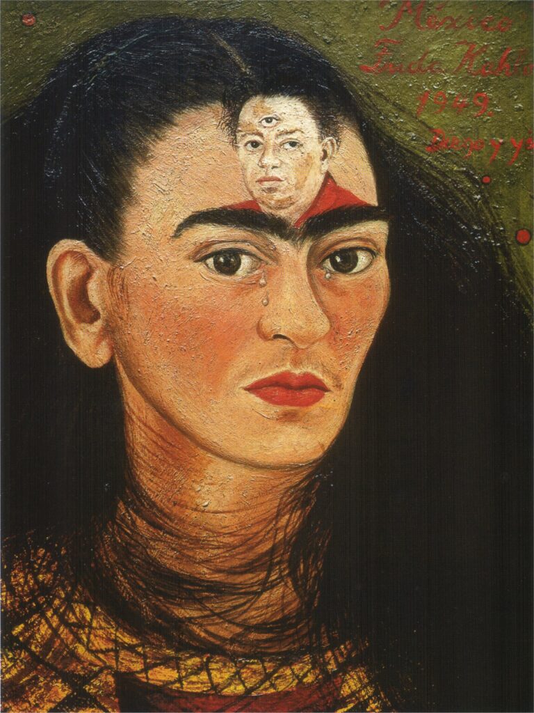 Diego and I (1949) - Frida Kahlo Tablo