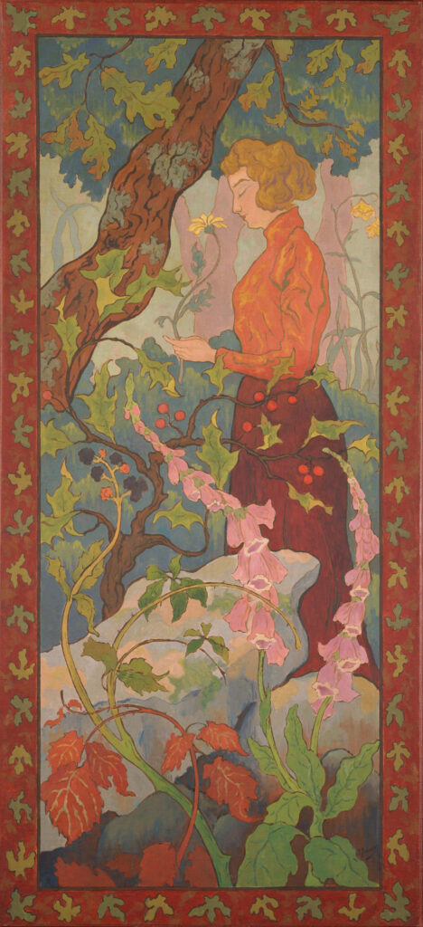 Digitales (1899) - Paul Ranson Tablo