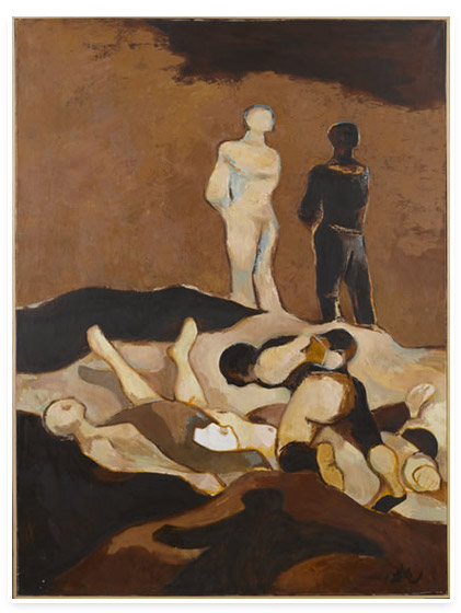 Disasters of War Evocations of Goya (1955) – Abidin Dino Tablo