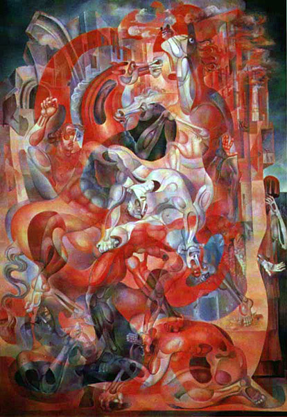 Disasters of the War (1926) - Yervand Kochar Tablo