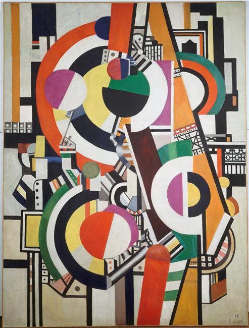 Discs (1918) - Fernand Léger Tablo
