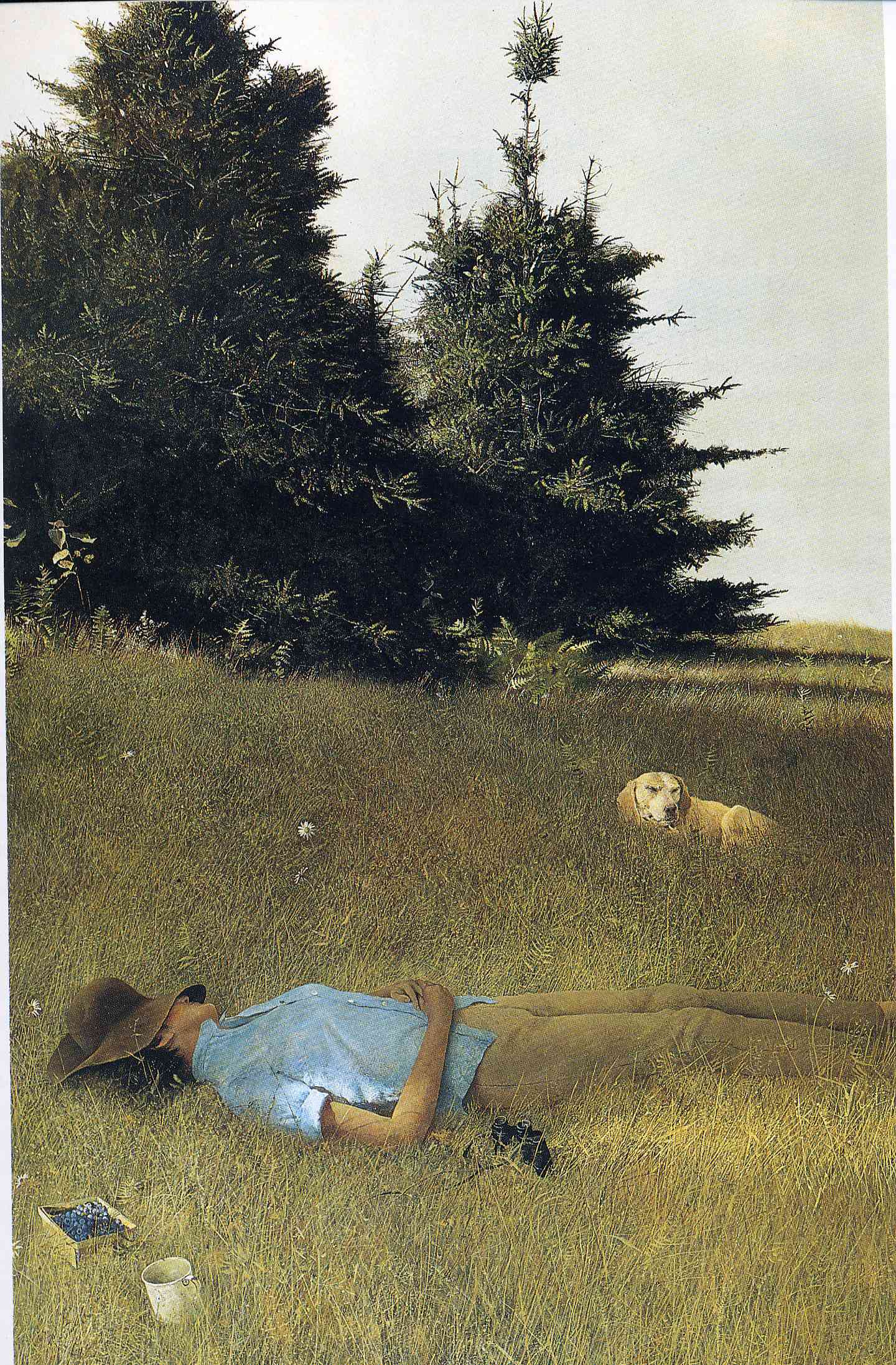 Distant Thunder - Andrew Wyeth Tablo