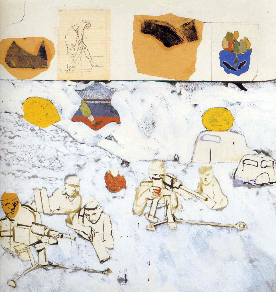 Do you know the country - R. B. Kitaj Tablo