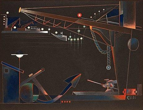Dock (1932) - Gösta Adrian-Nilsson Tablo