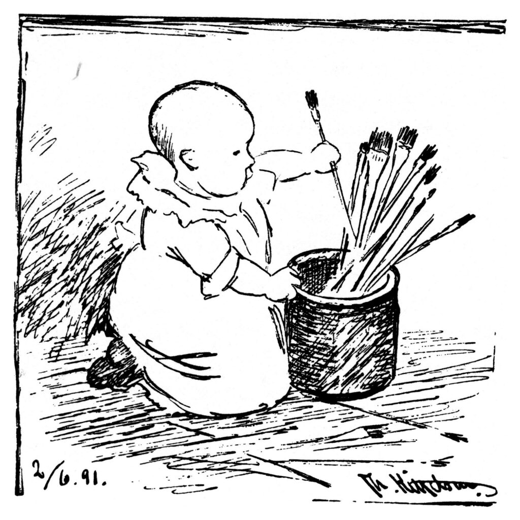 Dokka - Theodor Severin Kittelsen Tablo