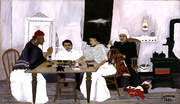 Domino Players (1943) – Horace Pippin Tablo