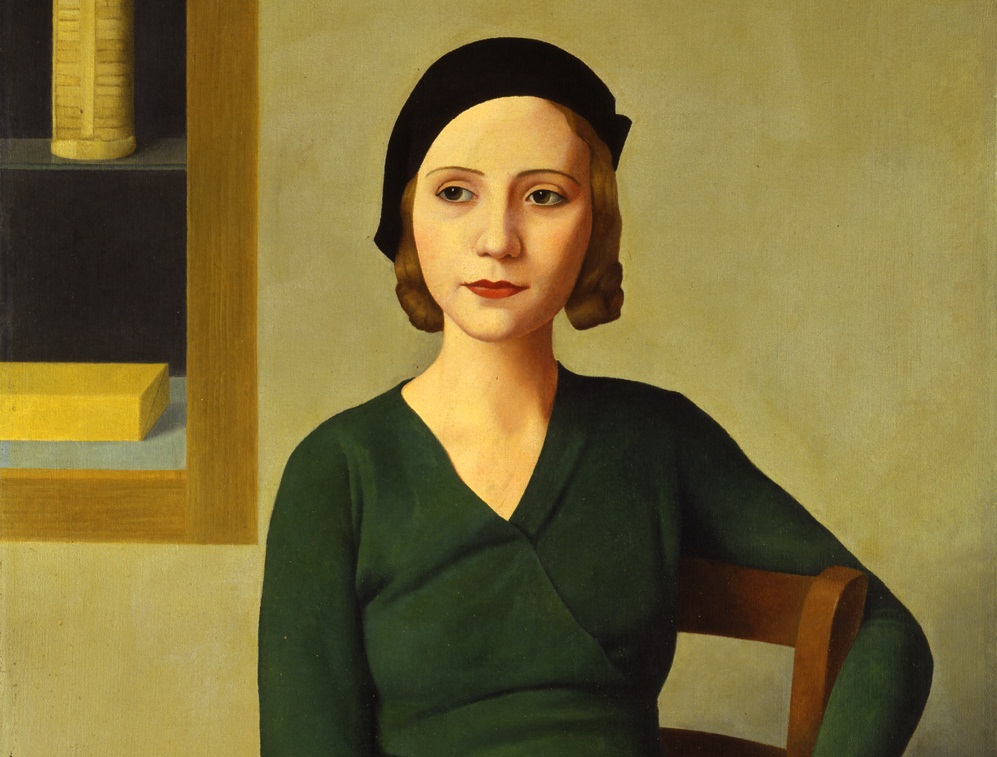 Donna al caffè (1931) – Antonio Donghi Tablo