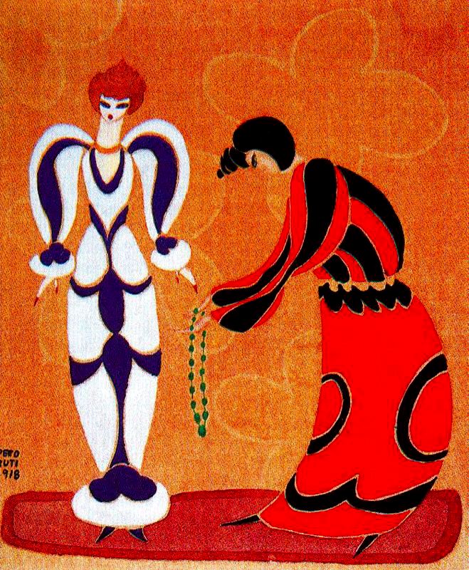 Dos Figuras - Emilio Pettoruti Tablo