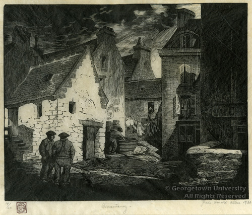 Douarnenez (1930) - Grace Albee Tablo