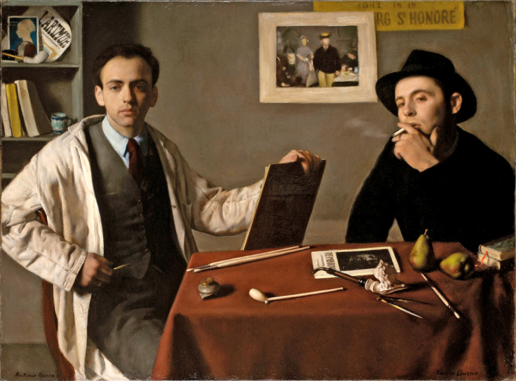 Double Self portrait (1944) – Antonio Bueno Tablo