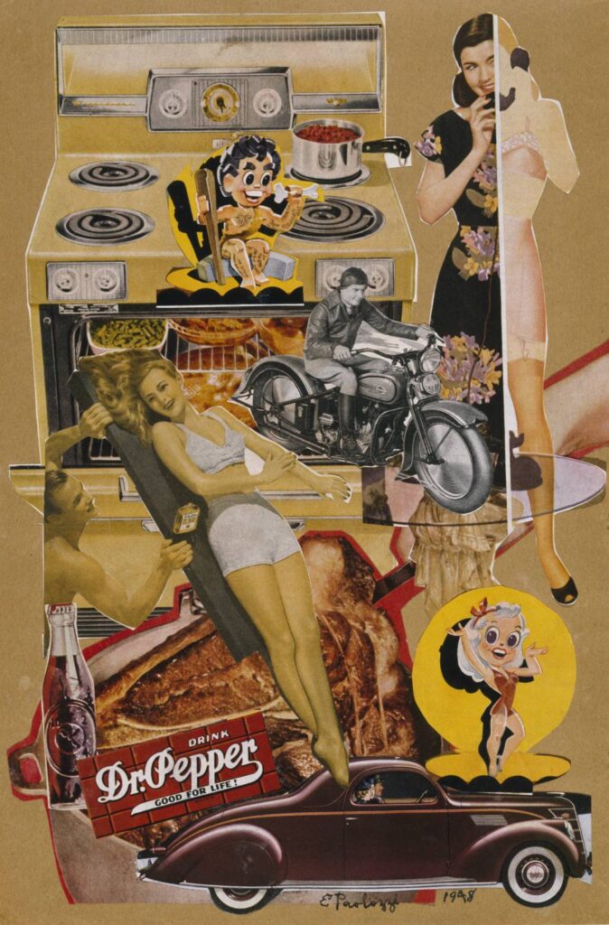 Dr. Pepper (1948) - Eduardo Paolozzi Tablo