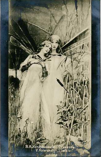 Dragonflies – Wilhelm Kotarbinski Tablo