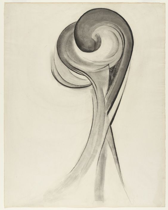 Drawing XII (1915) - Georgia O'Keeffe Tablo