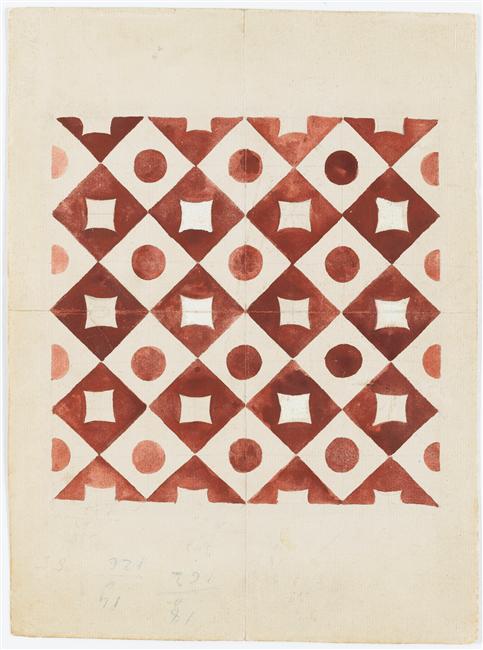 Drawing of ground plan for the office of Jean Zay (1937) - Fernand Léger Tablo