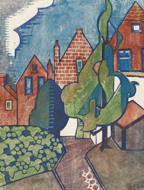 Dutch Houses (1929) - Dorrit Black Tablo