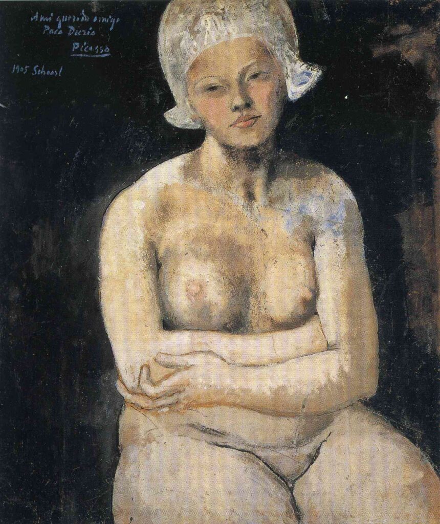 Dutch girl (1905) - Pablo Picasso Tablo