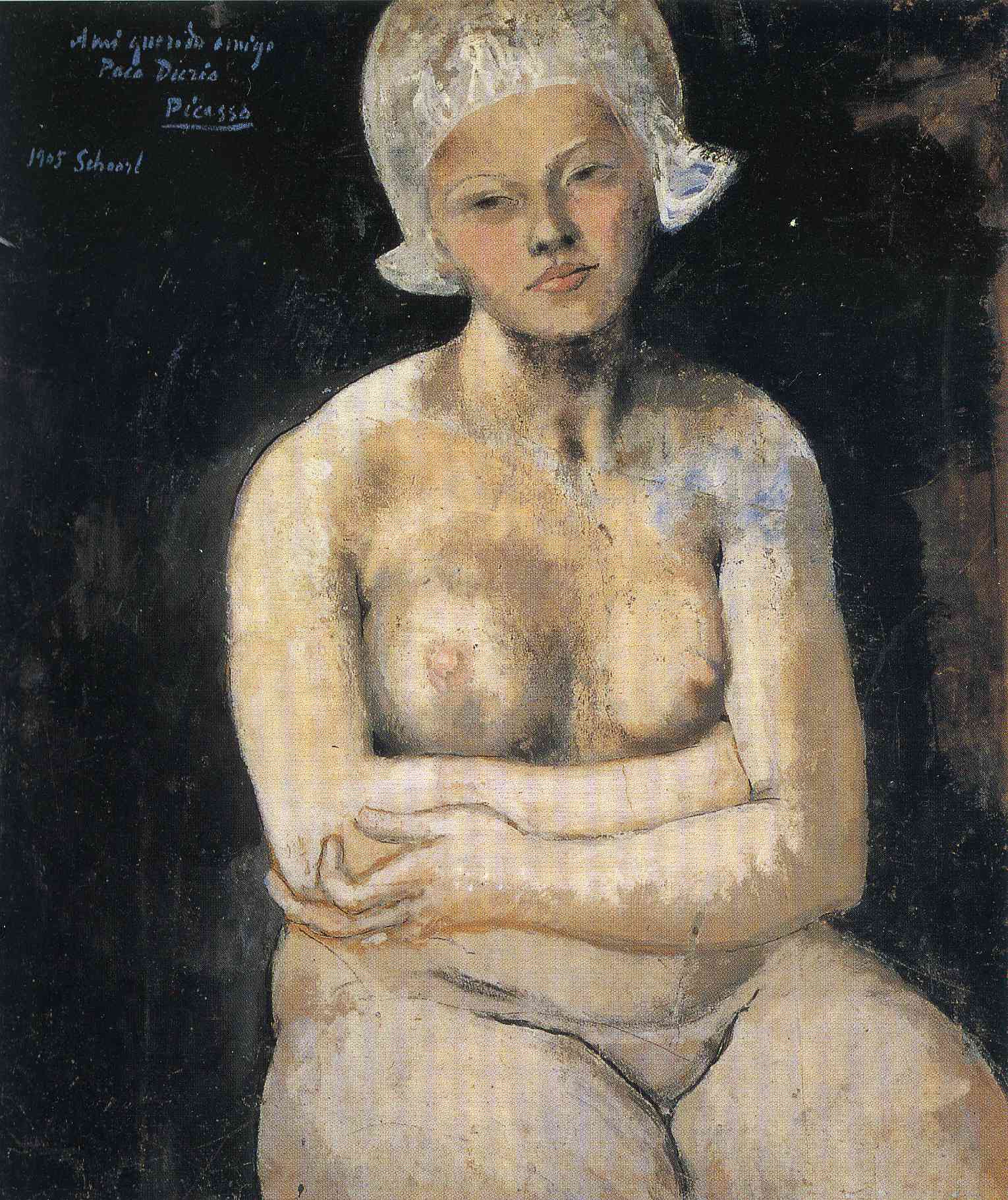 Dutch girl (1905) - Pablo Picasso Tablo