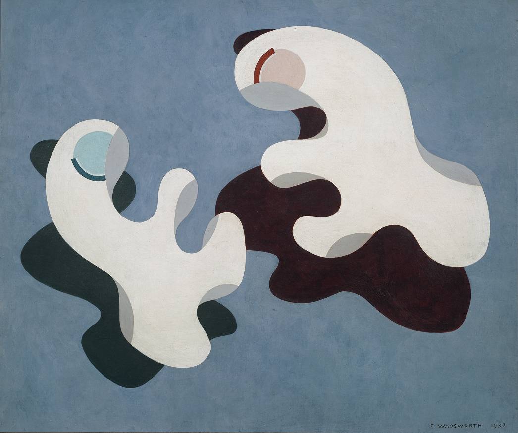 Dux et Comes I (1932) - Edward Wadsworth Tablo