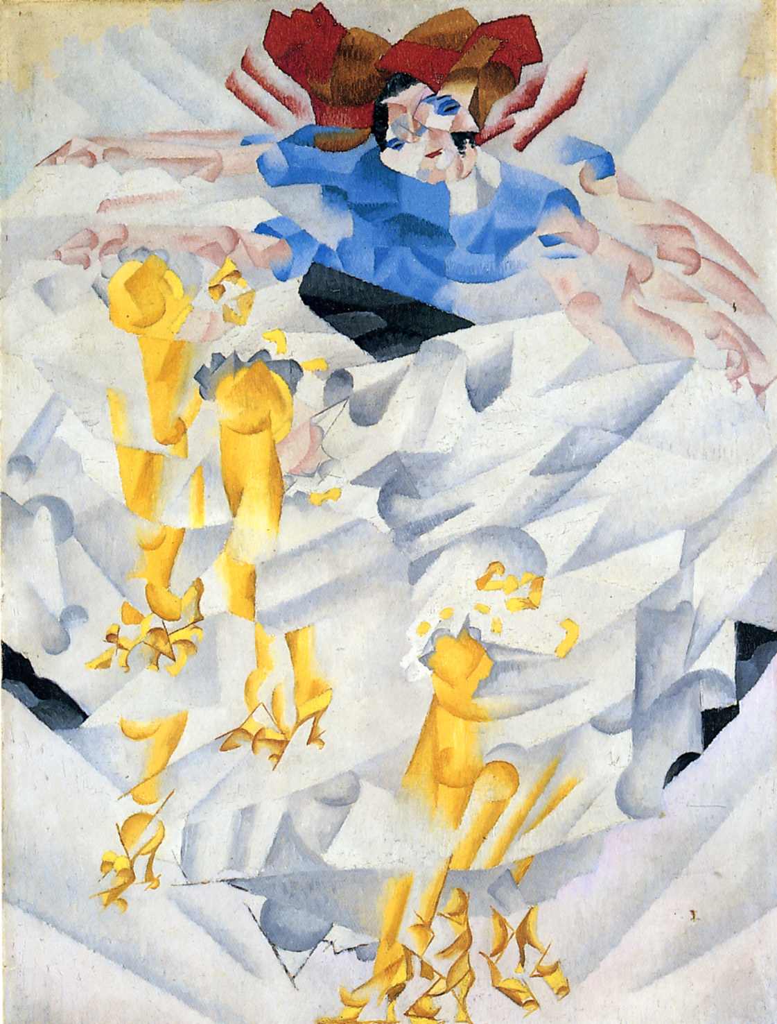 Dynamism of a dancer (1912) - Gino Severini Tablo