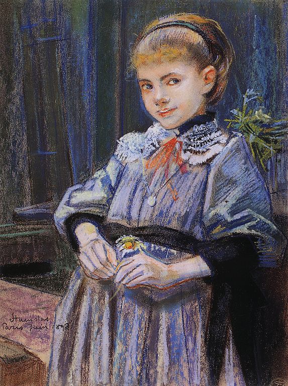 Dziewczynka - Stanisław Wyspiański Tablo
