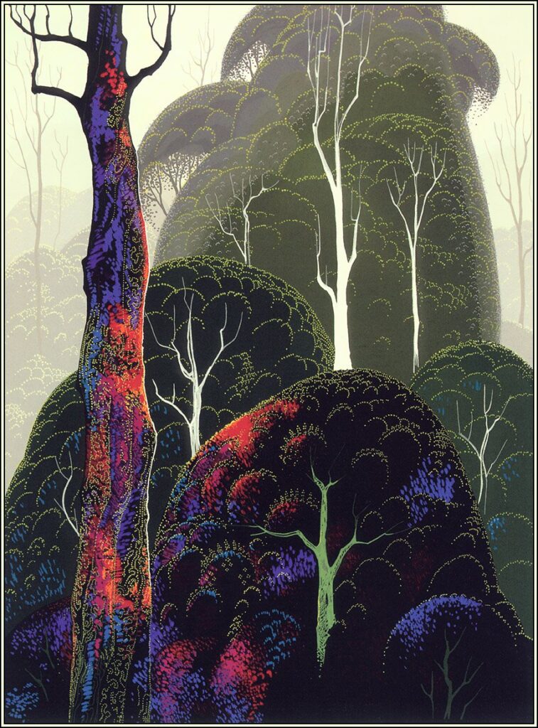 Early Autumn - Eyvind Earle Tablo