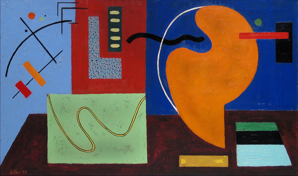 Early Geometric (1933) – Burgoyne Diller Tablo