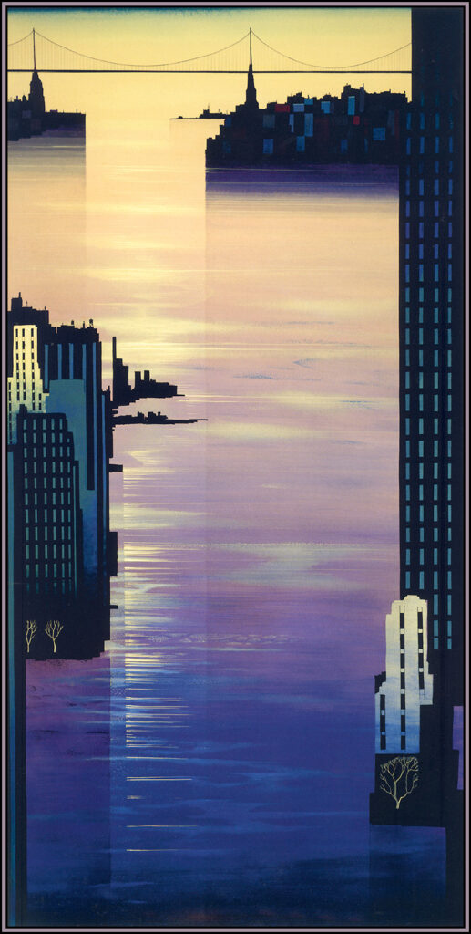 East River - Eyvind Earle Tablo