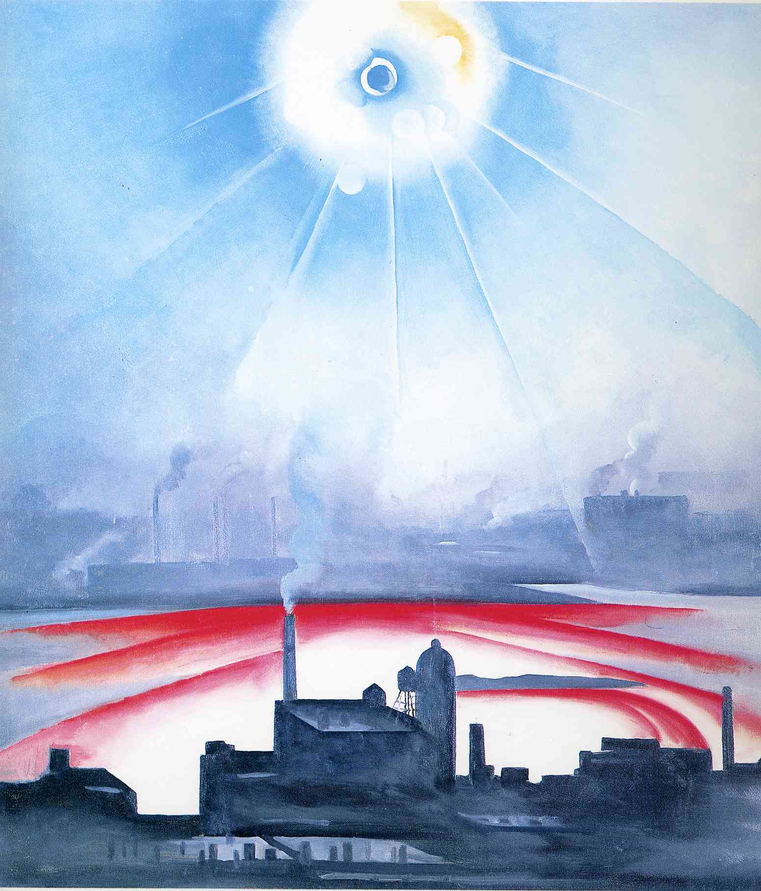 East River No 1 (1927) - Georgia O'Keeffe Tablo