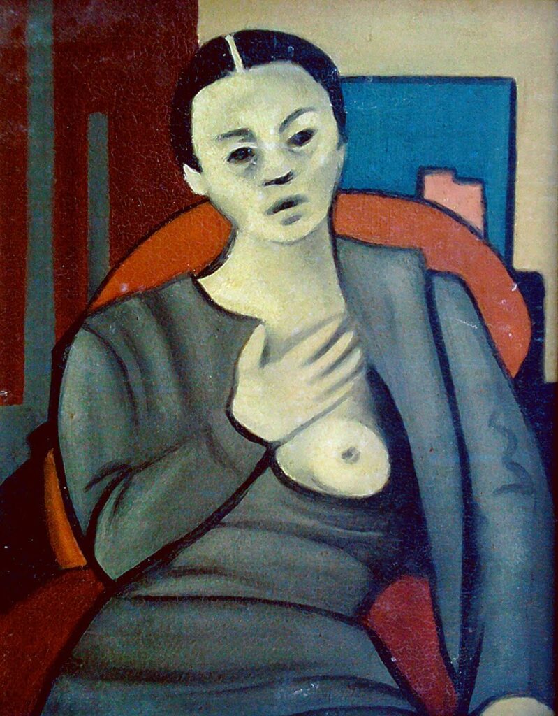 Eccolo – Felice Casorati Tablo