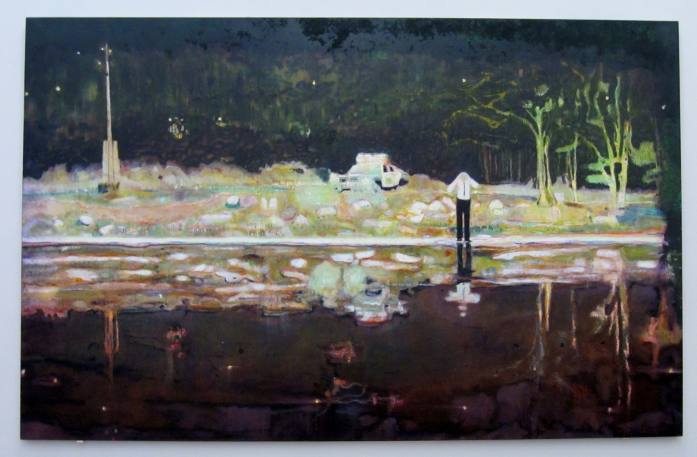 Echo Lake – Peter Doig Tablo