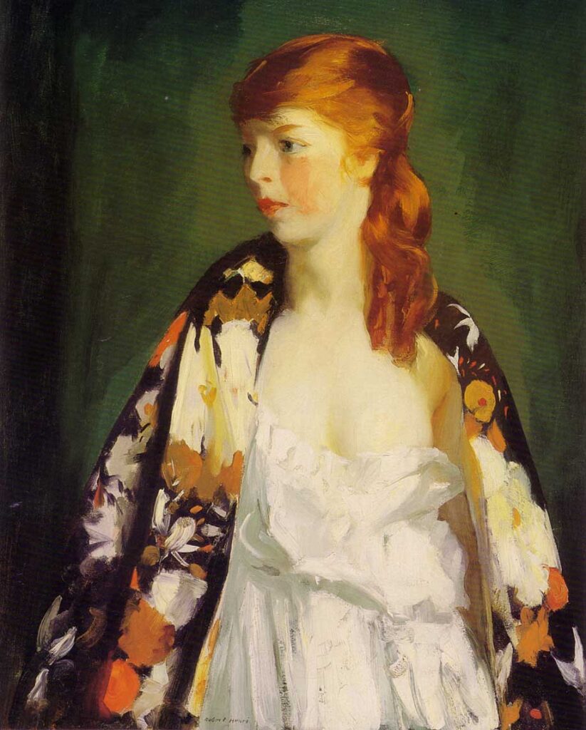 Edna (1915) - Robert Henri Tablo