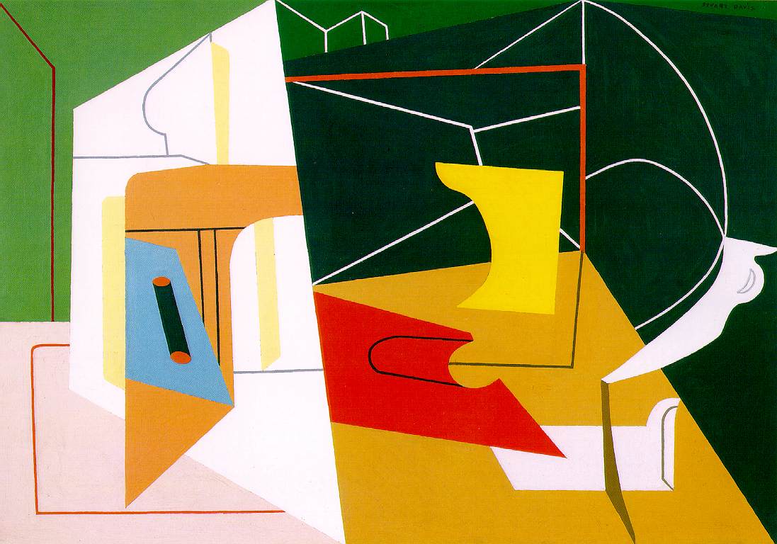 Egg Beater No. 4 (1928) - Stuart Davis Tablo