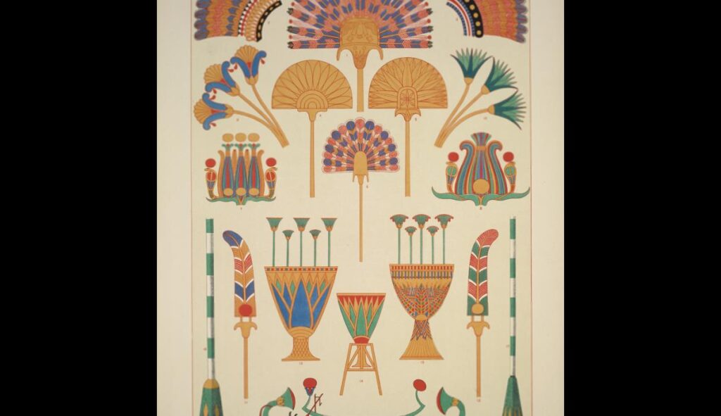 Egyptian no. 2 - Owen Jones Tablo