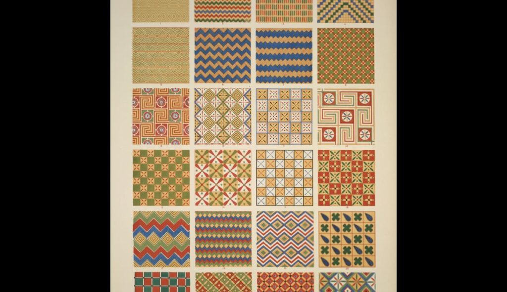Egyptian no. 6 - Owen Jones Tablo