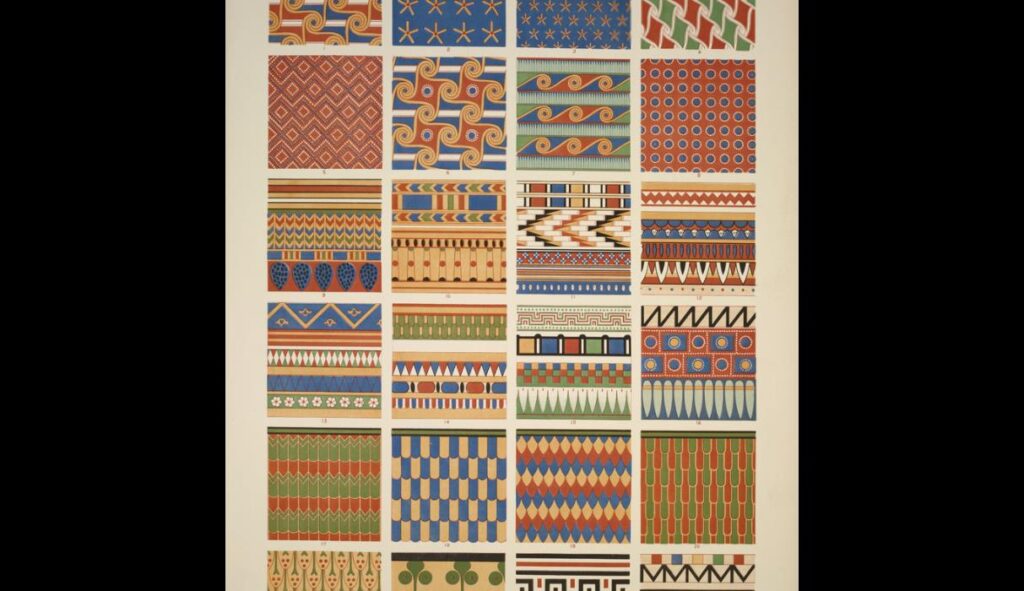 Egyptian no. 8 – Owen Jones Tablo