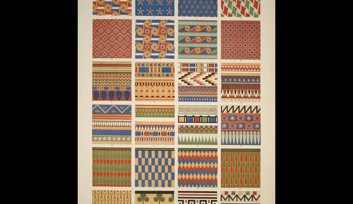 Egyptian no. 8 - Owen Jones Tablo kanvas tablo