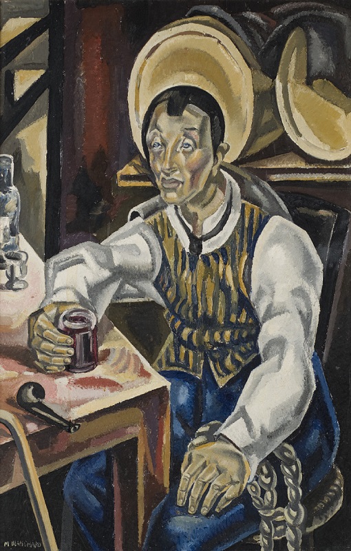 El Borracho (1926) - María Blanchard Tablo